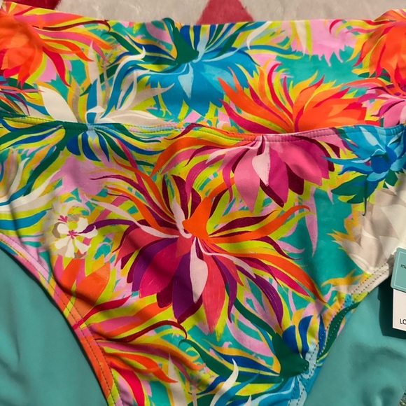 NWT Sunsets Hannah High Waist Bikini Swim Bottoms - Picture 13 of 15